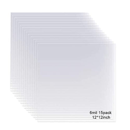 15 Pack 6 Mil Mylar Sheets (15 Count)