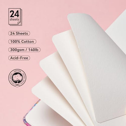 Square Watercolor Journal (39.6401 sq inch)