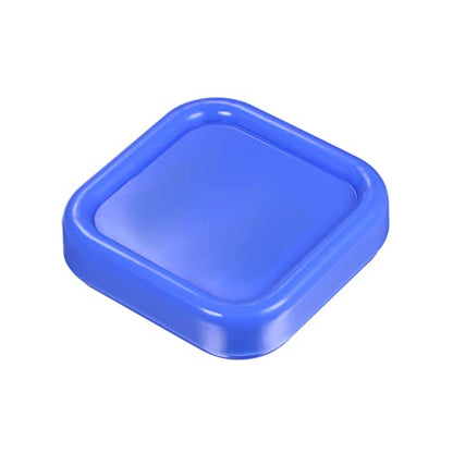 Magnetic Pin Cushion Square Sewing Pin Holder Blue