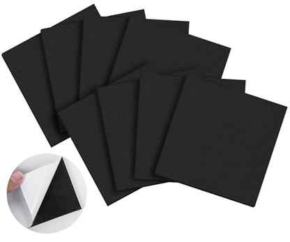 8 PCS Adhesive Foam Padding Sheets Closed Cell Neoprene Foam Sheet 1 (8 Count)