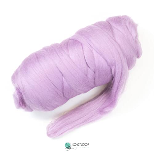 Colored Natural Wool roving (16 Ounce)