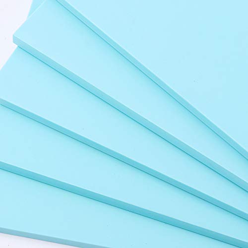 20 PCS 4 x 6 Inch Blue Rubber Stamp Carving Blocks (20 Count)