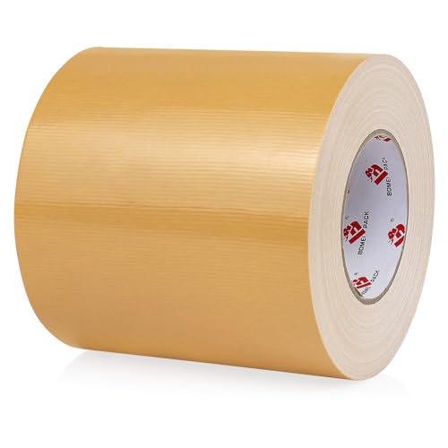 6" Tan Beige Duct Tape 6 Inch (180 Foot)