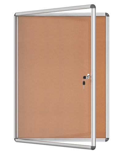 38"x28" Enclosed Bulletin Board