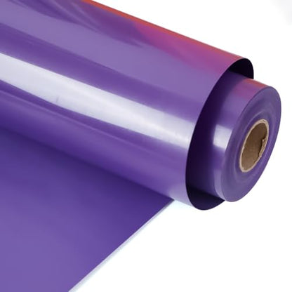 RENLITONG Purple Iron on Vinyl 12Inch by 13ft Roll Heat Transfer Vinyl for T (14.4 Ounce)