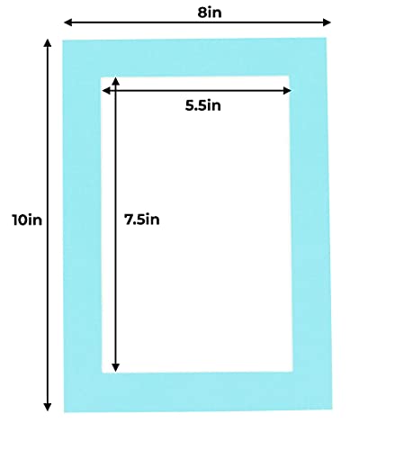8x10 Mat for 6x8 Photo