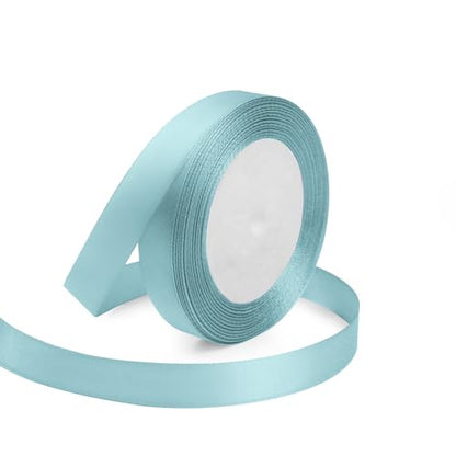 5 8" x 25 Yards Baby Blue Satin Ribbon Crafts Gift Wrapping