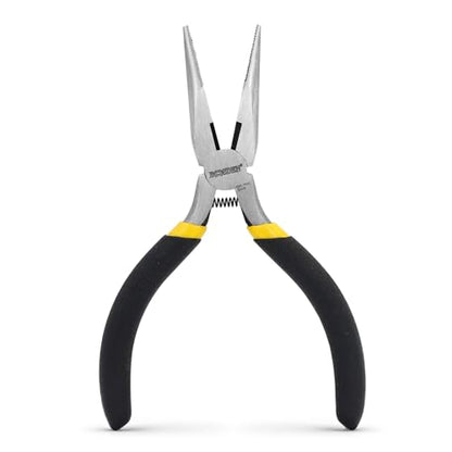 5 Inch Small Needle Nose Pliers Mini Jewelry Plier Spring Loaded