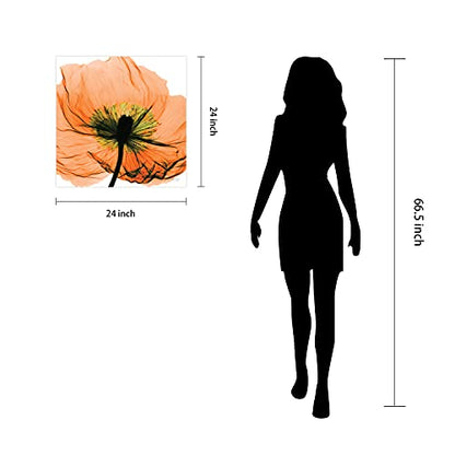 Frameless Free Floating Tempered Glass Panel Graphic Wall Art Ready to Hang