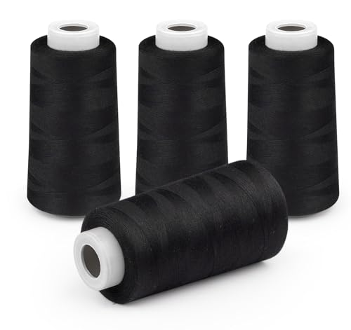 Serger Thread 4 Cones 3000 Yards Each Spool (4 Count)