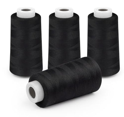 Serger Thread 4 Cones 3000 Yards Each Spool (4 Count)