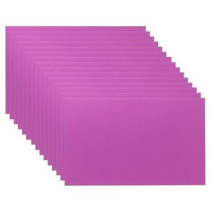 2.1x3.3 Inch Anodized Aluminum Sheet Metal (15 Count)