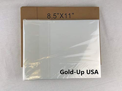 8.5 x 11 Inch Waterproof Inkjet Transparency Film for Silk Screen Printing (200 Count)