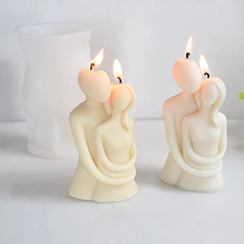 Girl Body Resin Couple Candle Mold