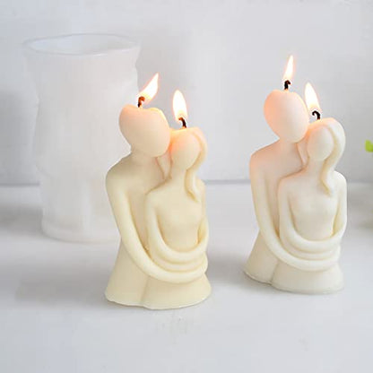 Girl Body Resin Couple Candle Mold