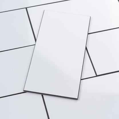 100 Pieces Peel and Stick Backsplash for Kitchen (12.5 Sq Ft)