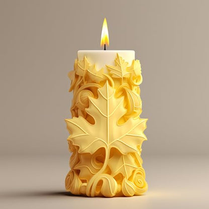 Maple Leaf Candle Molds