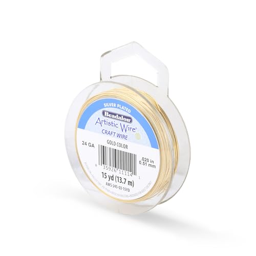 24 Gauge Silver Plated Tarnish Resistant Colored Copper Craft Wire