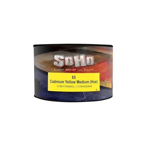 Oil Paint Cadmium Yellow Medium Hue (14.54 Fl Oz)
