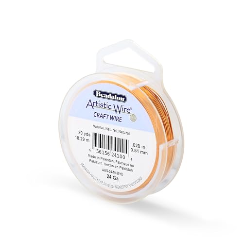 24 Gauge Tarnish Resistant Colored Copper Craft Wire