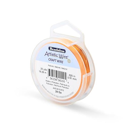24 Gauge Tarnish Resistant Colored Copper Craft Wire