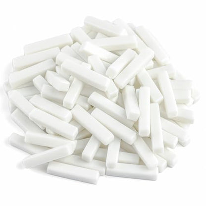 White Mosaic Tiles for Crafts Bulk (5.29 Ounce)