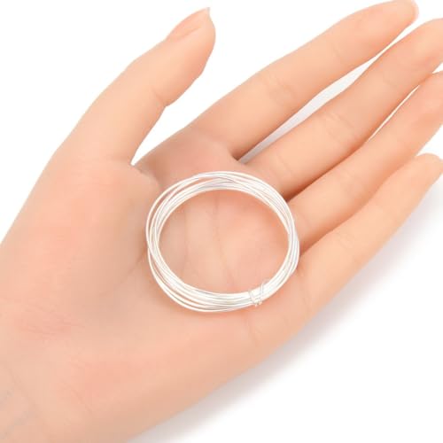 5 Feet Real 925 Sterling Silver Dead Soft Jewelry Wire (5 Foot)