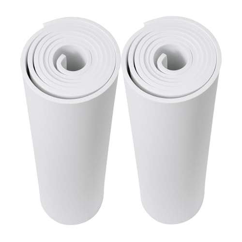 5mm EVA Foam Sheets Roll 39x59in White 2pcs for Cosplay 90kg