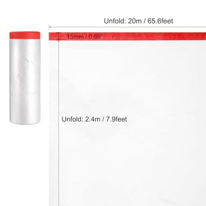 Pre Taped Masking Film