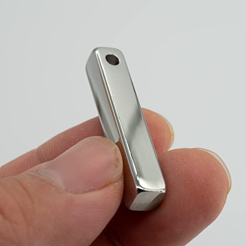 Rectangle Bar Engraving Blanks Stainless Steel Engraving Blank 10 Pack
