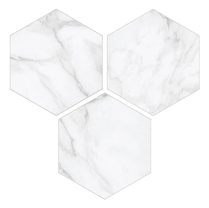 45 Sheet Hexagon Peel and Stick Backsplash (10 Sq Ft)