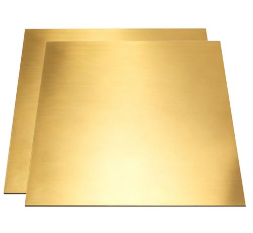 Brass Sheet 2pcs (2 Count)