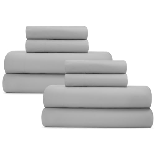 2 Pack 100% Organic Cotton King Sheets (2 Count)