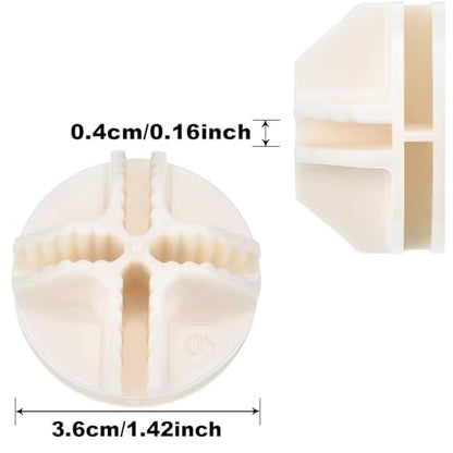 32 Pieces Cube Connectors Plastic Storage Wire Cube Organizer ABS Connectors for Modular Closet Storage Organizer and Wire Shelf (32 Count)