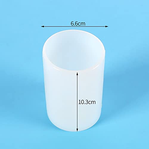 2 Pack Cylinder & Round Candle Molds