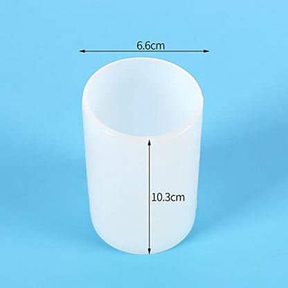 2 Pack Cylinder & Round Candle Molds