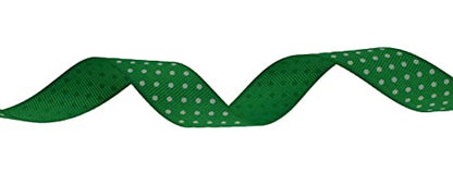 Polka Dot Grosgrain Ribbon 25 Yard Each Roll 100% Polyester