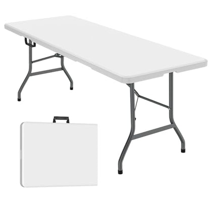 6 ft HDPE Folding Table with Carry Handle