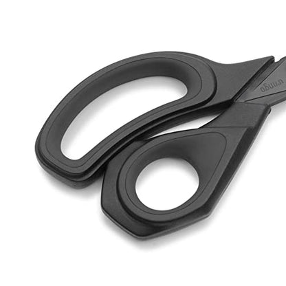 Fabric Scissors 2 Pack Heavy Duty Sewing Shears Titanium (2 Count)