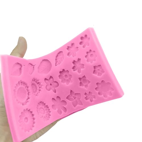 Flower Silicone Veiner Mold Set
