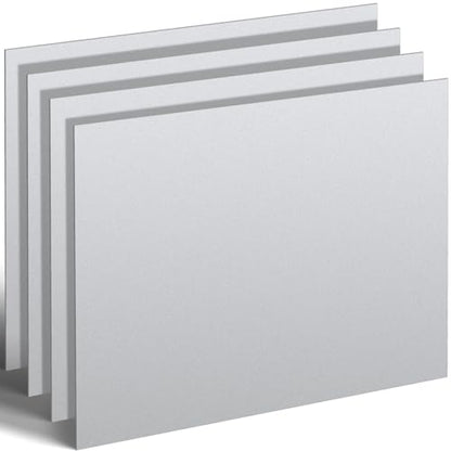 4 Pcs Mild Steel Sheet Cold Rolled 18 Gauge Metal Plate Weldable Metal Sheets for Professional Industrial DIY Use (4.32 Sq Ft)