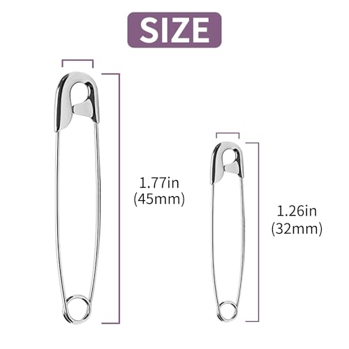 500pcs Safety Pins