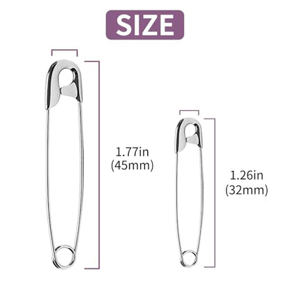 250pcs Safety Pins