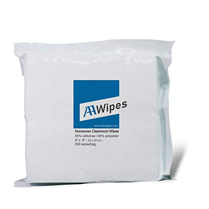 Cleanroom Wipes Nonwoven Wipes Cellulose (300 Count)
