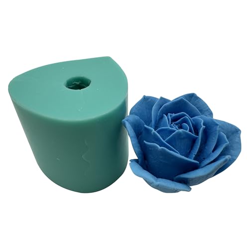 Heart Rose Crystal Epoxy Mold Wedding Gift Molds Decorated Cake Decoration Chocolate Silicone Mold