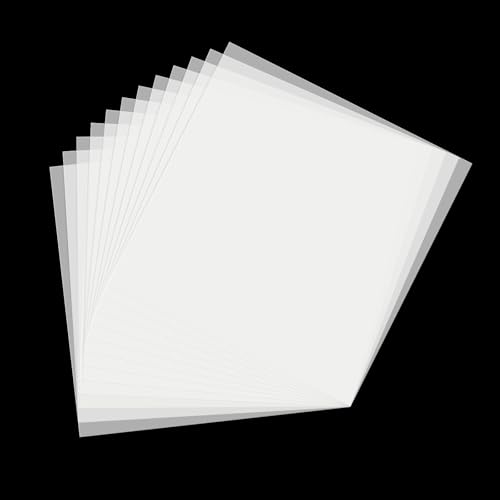 12 Pack 10mil Mylar Stencil Sheets 12x12 Inch Template Material for Crafts (12 Count)