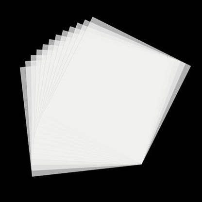 12 Pack 10mil Mylar Stencil Sheets 12x12 Inch Template Material for Crafts (12 Count)
