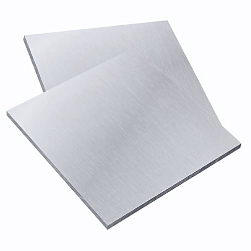 2 Pieces 6061 T651 Aluminum Sheet Metal 6X 6x0.02