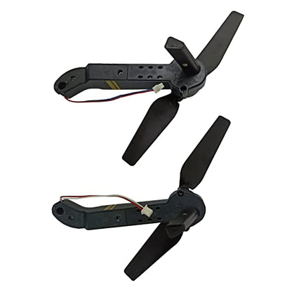 RC Quadcopter Spare Parts Axis Drone Arms with Propellers FPV Racing Drone Arms Comaptible with E58