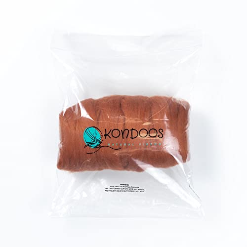 Colored Natural Wool roving (16 Ounce)